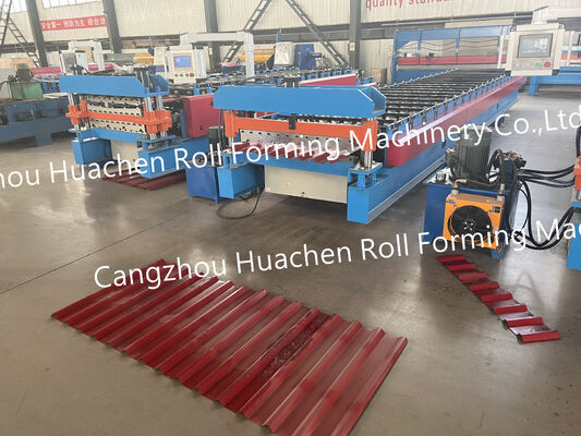 Export Standard Steel Sheet Roof Tile and Wall Panel Roll Forming Making Machine