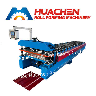 High-speed wall panel sheet forming machine / GI PPGI thin plate forming machine