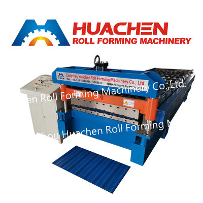 The wall panel rolling forming machine is suitable for wall panel production.
