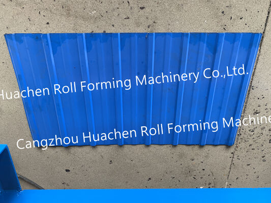 The wall panel rolling forming machine is suitable for wall panel production.