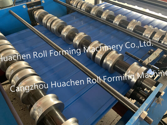 The wall panel rolling forming machine is suitable for wall panel production.