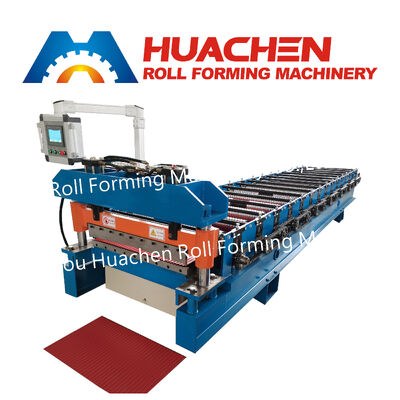 Trapezoidal roof panel / wall panel forming machine / tile manufacturing machine
