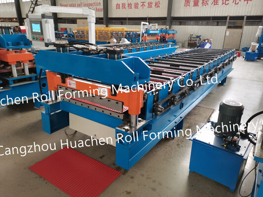 Trapezoidal roof panel / wall panel forming machine / tile manufacturing machine