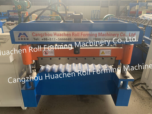 Glazed Tile Roof Sheet Making Metal Roll Forming Machine