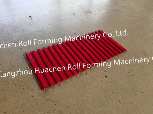 Customized Finishing Roof Panel Trapezoidal Sheet Roll Forming Machine