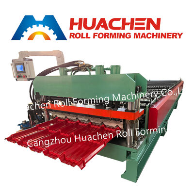 Steel Tile Roll Forming Corrugated Iron Roofing Sheet Making Machine for Sale
