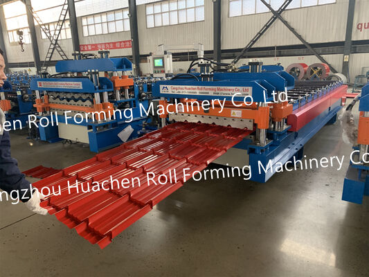 Professional manufacturer of double-layer profile rolling machines and double-layer metal roof sheet/glass tile profiling machines
