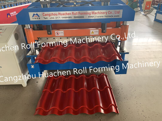 Steel Tile Roofing Sheet Roll Forming Machine for Building Material