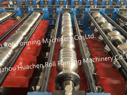 Metal Steel Roll Roofing Sheets Making Machine Double Layer Glazed Tile Making Forming Machine
