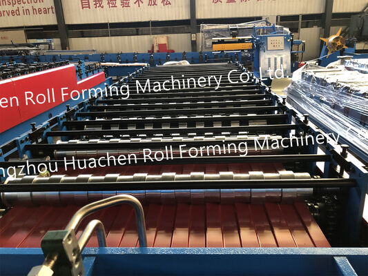 Customized Iron Roofing Sheet Double Layer Glazed Roll Forming Machine