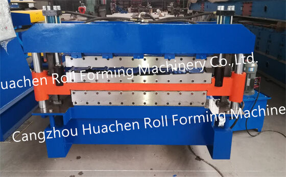 Polish colored steel roof tiles / Roof panel manufacturing - Cold-rolled double-layer rolled forming machine