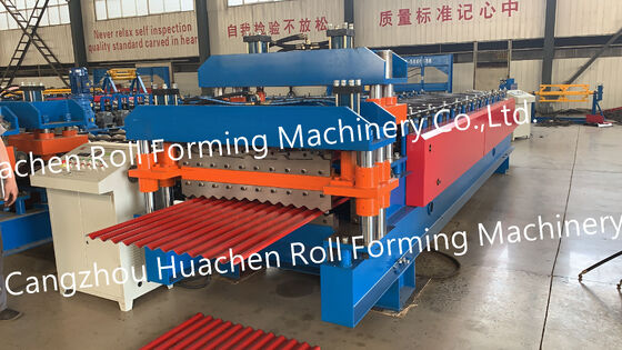 High Performance Metal Roofing Tile Double Layers Tile Pressing Machine Manufacturer