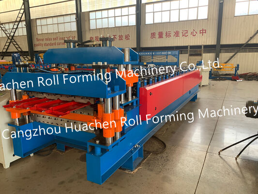 High Performance Metal Roofing Tile Double Layers Tile Pressing Machine Manufacturer