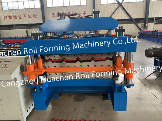 High Performance Metal Roofing Tile Double Layers Tile Pressing Machine Manufacturer