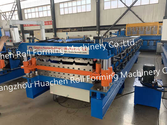 Outlet Double Layer Roof Tile Roll Forming Machine From China