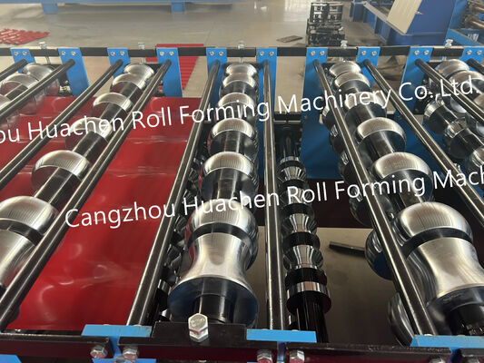 Roof panel and wall panel sheet forming machine