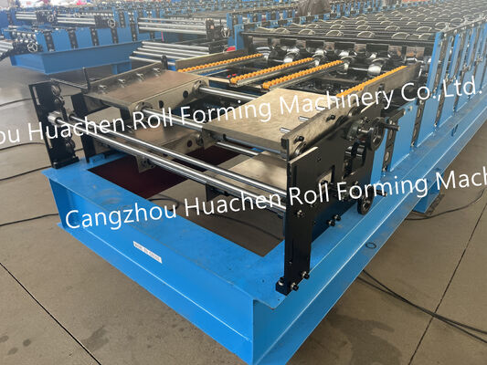 Roof panel and wall panel sheet forming machine