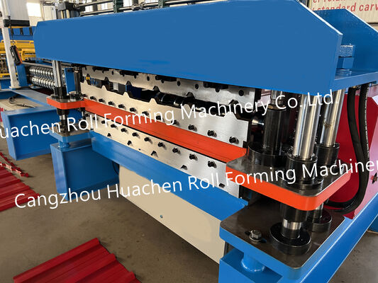 Aluminium Corrugated Roofing Sheet Roll Forming Machine Automatic Line