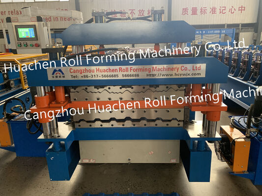 Roof top plate rolling forming machine / Roofing tile forming machine