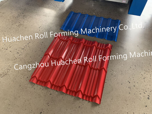 Roof top plate rolling forming machine / Roofing tile forming machine