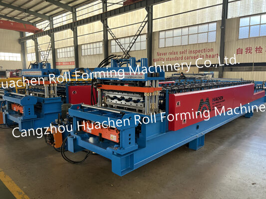 Full Automatic Roof Sheet Glazed Tiles Roll Forming Machine