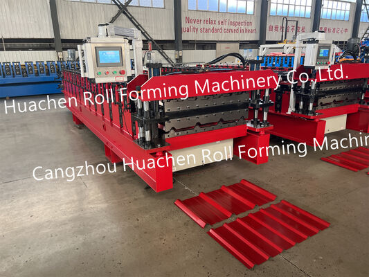 Fully Automatic Trapezoidal Roof Sheet Roll Forming Machine for Metal Roofing Panels