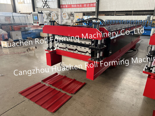 Fully Automatic Trapezoidal Roof Sheet Roll Forming Machine for Metal Roofing Panels
