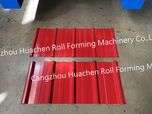 Zinc Corrugated Roof Wall Iron Sheet Making Roll Forming Machine with Factory Price