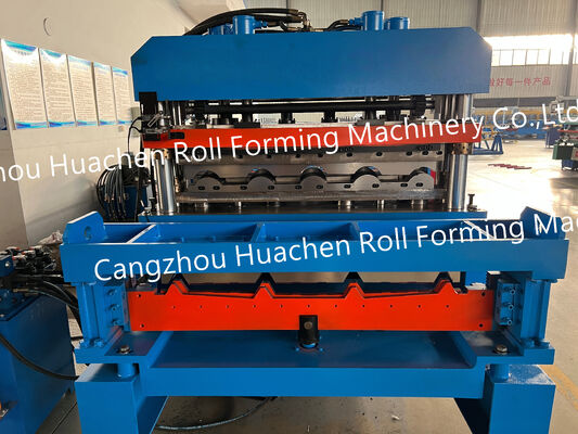 Roof corrugated panel rolling machine, double-layer roof tile rolling machine