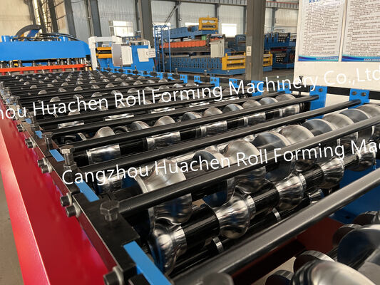 Roof corrugated panel rolling machine, double-layer roof tile rolling machine