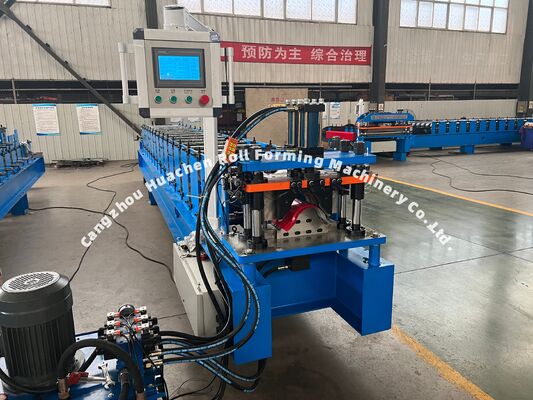 High-Performance Metal Ridge Cap Roll Forming Machine for Roofing Industry Production