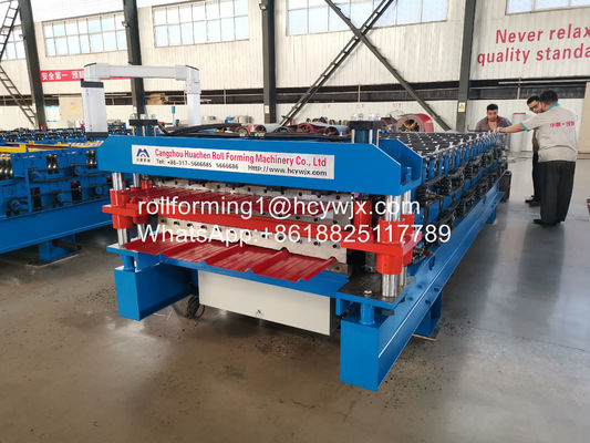 Aluminum Roofing Sheet Roll Forming Machine