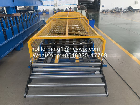 614mm Plc 9.5kw Shutter Door Roll Forming Machine