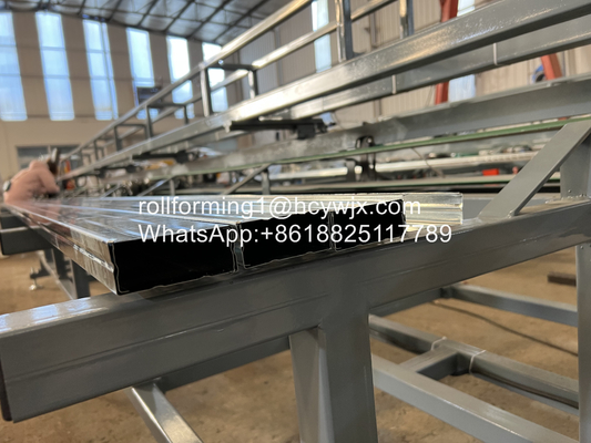 Strip Purlin 1.2 Mm Ceiling Roll Forming Machine Plc Computer Control