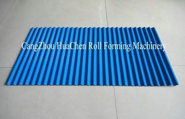 4m Width Thin Board Cold 0.13mm Corrugated Roll Former