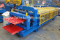 Hydraulic Cutting Double Layer Steel Sheet Roof Forming Machine With 2 Profiles in One