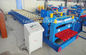 High Speed Steel Glazed Roll Forming Equipment With Hydraulic Press And Cut System