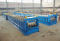 PLC Control Hydralic Cut Metal Deck Roll Forming Machine For 26 Roller Stations