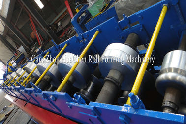 Construction Water System Roofing Sheet Gutter Roll Forming Machine 18 Rows