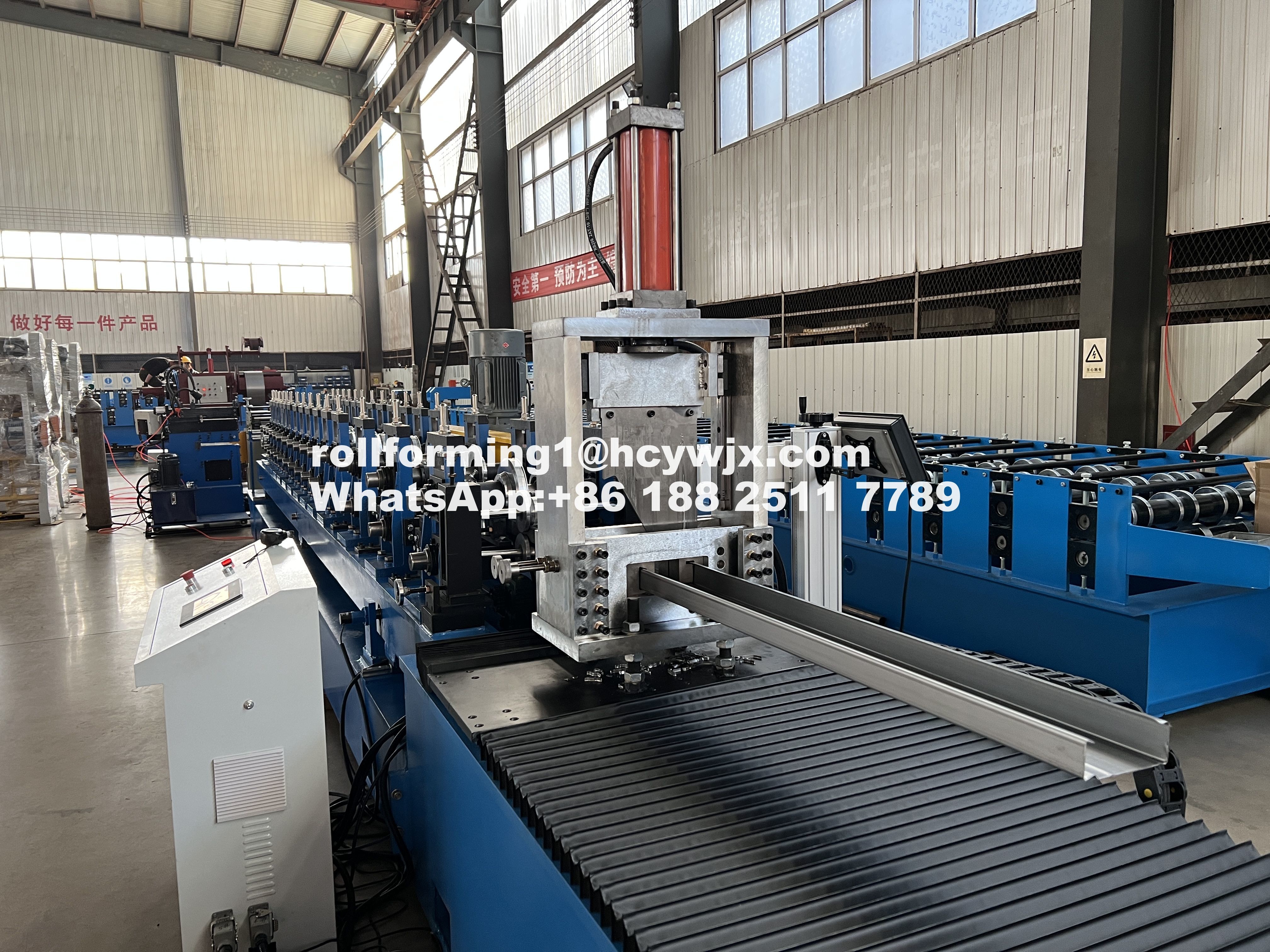 380V/50Hz/3Phase Double C Clasping Beam Machine Line For Thickness 1.5-2mm