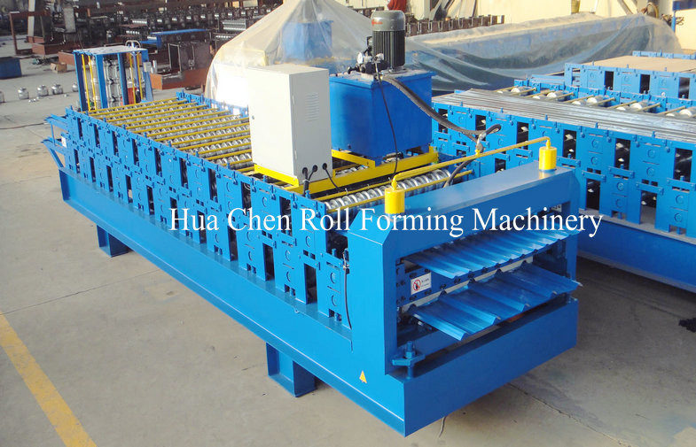 16 -18 Station Free Design Double Layer Roll Former Machine 5 Ton ...
