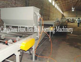Stone Coated Metal Roofing Forming Machine Elegant Panasonic PLC