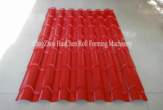 Aluminium Metcopo Step Roof Tile Roll Forming Machine