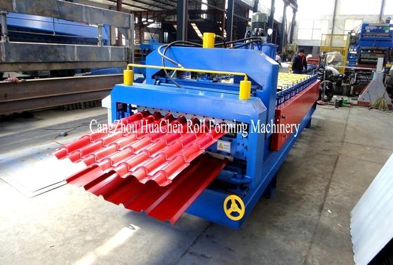 Aluminium Metcopo Step Roof Tile Roll Forming Machine