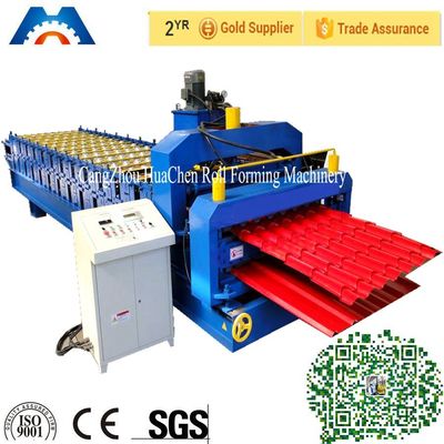 Aluminium Metcopo Step Roof Tile Roll Forming Machine