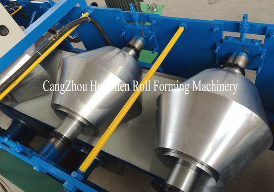 Automatical Roof Ridge Cap Roll Form Machine Metal with PANASONIC PLC Computer Control