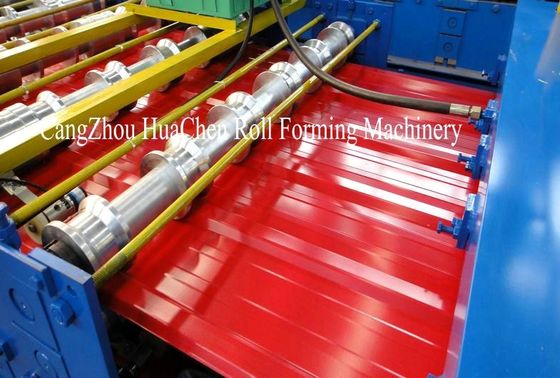 High speed double layer building used metal roofing roll forming machine