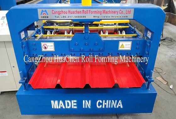 Corrugated Sheet Metal Roofing Roll Forming Machine Computer Control