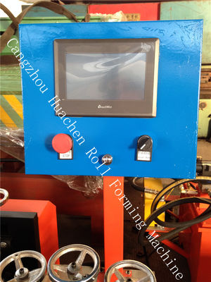 Omega Furrer Channel PPGI Glazed Tile Roll Forming Machine High Speed