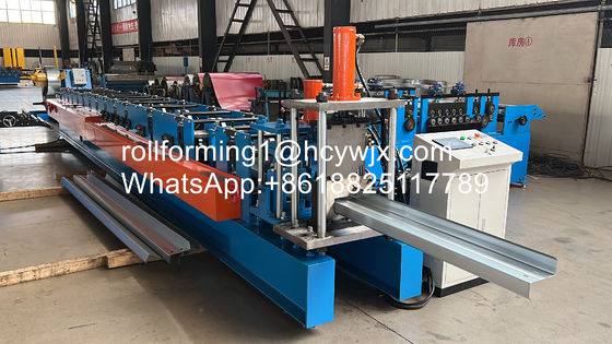 Z Channel Purlin Interchangeable Steel Roll Forming Machine High Speed
